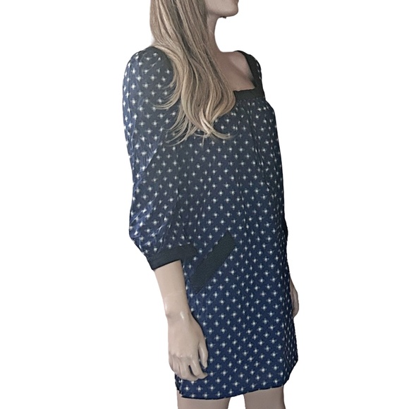 Madewell Daryl K Bonnie Tunic Dress Pockets All Over Print Generous sizing NWOT - Picture 11 of 16